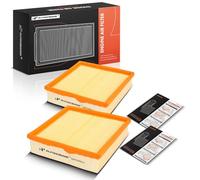 Frankberg 2 filtros de aire compatibles con Polo 80 86C Polo Classic 80 86C Transporter I Kasten 21 23 Derby 80 86C XJ XJ40 XJ81 Replace# PA1153