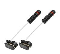 Frankberg 2 pastillas de freno de contacto de advertencia para eje delantero izquierdo y derecho, compatible con W202 S202 A208 W210 S210 R170 1996-2004 2105401117