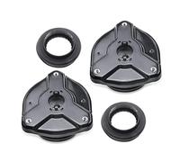 Frankberg 2 rodamientos de apoyo para muelles eje delantero compatibles con W204 2007-2014 C204 2011-2014 S204 2007-2014 Replace # 2043201273