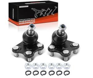 Frankberg 2 rótulas del eje delantero 6R0407365 | Compatible con: Polo 9A 9N, A1 Sportback 8XA 8XF, Polo 6C1 6R1, Habitación 5J7, Ibiza IV ST 6J8 6P8, NH3 rápido NK3 NK6