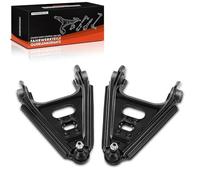 Frankberg 2 x Brazo de suspensión delantera izquierda derecha compatible con Fortwo Cabrio 451 0.8L-1.0L 2007-Hoy Fortwo Coupe 451 0.8L-1.0L 2007-Hoy Replace# 4513300010