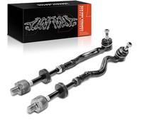 Frankberg 2 x rótulas de dirección barras de acoplamiento delanteras izquierda derecha compatible con Z3 Roadster E36 Serie 3 Cabriolet E36 3er Compact E36 3er E36 Z3 Coupe E36 Replace# ES3637A