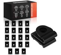 Frankberg 20 clips de fijación para protección del motor, carcasa de rueda compatible con i10 BA IA PA i30 FD GD i20 PB PBT Getz TB Matrix FC iX35 EL ELH LM Veloster FS Replace # 21378