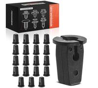 Frankberg 20 clips de fijación para protección del motor compatible con Fabia I Combi 6Y5 Fabia II 542 O.c.t.a.v.i.a I 1U2 T.i.g.u.a.n 5N Replace# 6N0809966A