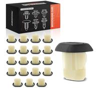 Frankberg 20 clips de fijación para protección del motor, revestimiento de puerta compatible con M.e.g.a.n.e III Coupe DZ0/1 Clio IV BH C.a.p.t.u.r I H5 J5 Replace# 7703081232
