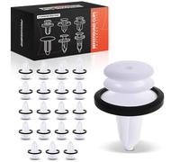 Frankberg 20 clips de fijación para protección del motor, revestimiento interior, revestimiento lateral para parachoques, revestimiento de puerta, compatible con C-Max II Focus II III Focus Transit