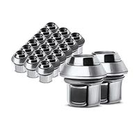 Frankberg 20 tuercas de rueda delantera y trasera compatibles con C-Max Capri III Cougar Escort Fiesta Focus Fusion Granada KA Mondeo Scorpio Sierra Transit 1981-2021 31329645