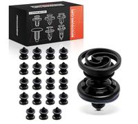 Frankberg 20x Clips de fijación con remaches expansibles para el revesteniento de la puerta Compatible con Passa.t Golf V/VI/VII Polo Multiva.n V Cadd.y III Shara.n Touare.g Transporter V 7L6868243