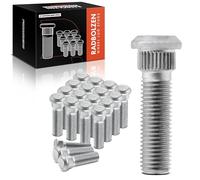 Frankberg 20x Perno de rueda Tornillo de rueda M12x1.5 Compatible con Grand Voyager V Sebring Avenger Caliber Journey Compass Patriot 2006-Hoy 6508707AA
