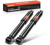 Frankberg 2x Amortiguador Amortiguador de gas Eje trasero Compatible con Panda 169 Hatchback 1.4L 2006-2012 KA RU8 Hatchback 1.2L 1.3 TDCi 2008-2016 Replace# 1540225
