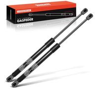Frankberg 2x Amortiguadores de gas Maletero Portón trasero Portone traserodämpfer Compatible con Polo 6N1 6N2 Compacto 1994-2001 6N0827550
