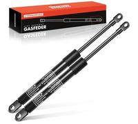 Frankberg 2x Amortiguadores de gas Muelle de gas Resorte de gas Universal 370N 320MM 100MM