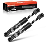 Frankberg 2x Amortiguadores de gas Muelle de gas Resorte de gas Universal 650N 165MM 40MM