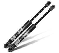 Frankberg 2x Amortiguadores de gas universales 315N 295MM 107MM cabeza esférica simple para muebles barras de tiendas de campaña armarios cajas de herramientas cubiertas de almacenamiento