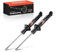 Frankberg 2x Amortiguadores traseros izquierdo derecho 585mm presión de gas compatible con Serie 5 E60 Replace# 33526766605,33526775059