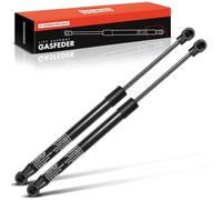 Frankberg 2x Amortiguadores universal de gas Muelle de gas 130N 305MM 105MM Cabeza esférica simple Para muebles de autocaravanas Varillas para cortinas Armarios Cajas de herramientas portaobjetos