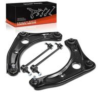 Frankberg 2x Barra de acoplamiento + 2x Brazo transversal Compatible con Micra IV K13K K13KK Note E12 Replace# 546189U00A,54618JX00A