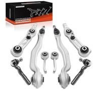 Frankberg 2x Barra de acoplamiento + 4x Brazo transversal + 2x Rótula de dirección Compatible con Clase E W211 Clase E T-Model S211 CLS C219 Replace# 2113301611