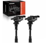 Frankberg 2x Bobina de encendido Compatible con Lancer VII CS A 2003-2013 Lancer VII CS W 2003-2008 Space Star DG A 1998-2004 Colt V CJ CP 2000 06-2003 09 Sustituir# MD362903