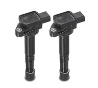 Frankberg 2x Bobinas de encendido Compatible con Accord VII CL CN 2.0 Accord VII Tourer CM CN 2.0 Accord VII CL CN 2.4 Stream RN 2.0 16V Civic VII Hatchback EP EU EV 2.0 Type-R 30520-PNC-004