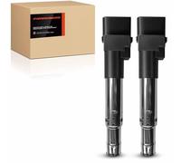 Frankberg 2x Bobinas de encendido Gasolina Compatible con TT 8J3 3.2L P.a.s.s.a.t Variante 3C5 3.2L A3 Sportback 8PA 3.2L Golf IV 1J1 3.2L TT R.o.a.d.s.t.e.r 8J9 3.2L Replace# 022905100B
