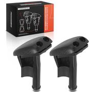 Frankberg 2x Boquillas de agua de lavado Boquilla pulverizadora del parabrisas delantero izquierdo derecho Compatible con Z3 R.o.a.d.s.t.e.r E36 Serie 3 Compact E36 Serie 3 cabrio Replace# 47270