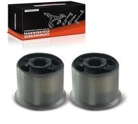 Frankberg 2x Brazo transversal Brazo de eje Delantero Ambos lados Trasera Compatible con Golf VI 5K1 Golf V 1K1 Fabia II 542 Polo 9A 9N Golf Plus 521 5M1 Replace# 1K0407183E