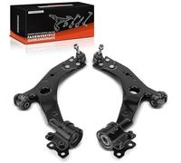 Frankberg 2x Brazo transversal Brazo de eje Delantero izquierdo derecho Abajo Compatible con Focus II Turnier DA DS FFS Focus II DA DP HCP V50 545 Focus C-Max DM2 C30 533 Replace# 1234371