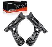 Frankberg 2x Brazo transversal Brazo de eje Delantero izquierdo derecho Compatible con Polo 6C1 6R1 Ibiza IV 6J5 6P1 Fabia III NJ3 Ibiza IV SportCoupé 6J1 6P5 A1 Sportback 8XA 8XF Replace# 6R0407152F