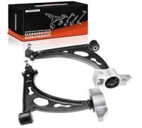 Frankberg 2x Brazo transversal + Junta de soporte Delantero Compatible con Golf V 1K1 2003-2009 A3 8P1 2003-2012 Octavia II 1Z3 2004-2013 J.e.t.t.a III 1K2 2004-2010 Replace# 1K0407151AA
