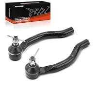 Frankberg 2x Cabeza de Barra de Dirección Delantera Compatible con Civic VIII Hatchback FK FN 1.3L-2.2L 2005-2012 Reemplazo# 53540SMG003