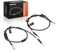 Frankberg 2x Cables del freno de mano Freno de disco Eje trasero Compatible con Space Star MPV DGA 1.3L-1.9L 1998-2004 Replace# MR915063