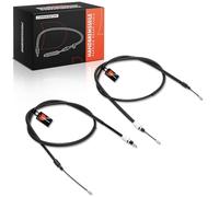 Frankberg 2x Cables del freno de mano Trasera Izquierda Derecha Compatible con Xsara Picasso N68 1.6L-2.0L 1999-2012 Replace# 4745.W0