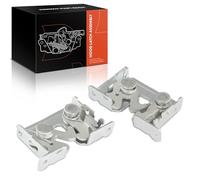 Frankberg 2x Cerradura del capó del Motor Nivel del capó Compatible con X1 E84 X3 E83 Serie 1 E81 Serie 3 Touring E91 Serie 5 E60 Replace# 51234356263