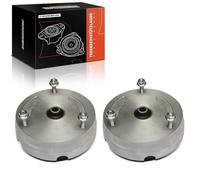 Frankberg 2x Cojinete de domo Cojinete de soporte de amortiguador Parte delantera izquierda derecha Compatible con X5 E70 X6 E71 E72 Serie 5 E60 Replace# 31336774738,31336771515