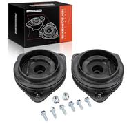 Frankberg 2x Cojinete de domo Cojinete de soporte de amortiguador Parte delantera izquierda derecha Compatible con Laguna III Grandtour KT0/1 Laguna III BT0/1 Replace# SM1533,543200002R