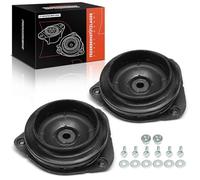 Frankberg 2x Cojinete de domo Cojinete de soporte de suspensión Parte delantera izquierda Derecha Compatible con Fluence Grand Scénic M.e.g.a.n.e Scénic III Replace# 543200001R