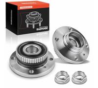 Frankberg 2x Cojinete de rueda Delantero Izquierda Derecha Rueda con brida diámetro 120 con ABS Rueda Sensora Compatible con Serie 3 Cabriolet E30 Serie 3 E30 Z1 R.o.a.d.s.t.e.r 31211468752