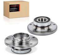 Frankberg 2x Cojinete de rueda Delantero Rueda con brida diámetro 142,9 con ABS Rueda Sensora Compatible con Golf IV 1J1 Golf IV Variantee 1J5 O.c.t.a.v.i.a I/II 31226757024, 1J0598477