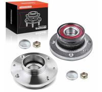 Frankberg 2x Cojinete de rueda Eje trasero Rueda con brida diámetro 117 con Anillo magnético ABS Compatible con 500 312 KA RU8 169 Punto Combi/Hatckback 188 Idea 350 71714471