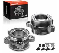 Frankberg 2x Cojinete de rueda Juego de cojinetes de rueda Delantero Izquierda Derecha Compatible con Transit Bus FB FC FD FS FZ Transit Combi FA Transit Plataforma/chasis FM FN Replace# 1201300