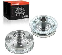 Frankberg 2x Cojinete de rueda Juego de cojinetes de rueda Delantero Izquierda Derecha Rueda con brida diámetro 125,9 Compatible con Golf IV Van 1J1 Golf IV Variantee 1J5 A3 8L1 Replace# 1J0407613C