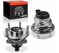 Frankberg 2x Cojinete de rueda Juego de cojinetes de rueda Eje trasero con Sensor ABS integrado Compatible con VoyaG.Er IV RG 2.5L-3.8L 2001-2008 CaR.A.Van RG Replace# 512169