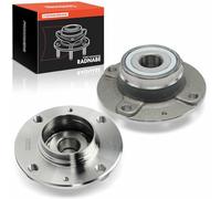 Frankberg 2x Cojinete de rueda Juego de cojinetes de rueda Trasera Rueda con brida diámetro 128 Compatible con Saxo S0 S1 106 II 1A 1C 106 I 1A 1C Replace# 370176, 370167
