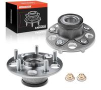 Frankberg 2x Cojinete de rueda Juego de cojinetes de rueda Trasera Rueda con brida diámetro 151,9 con Anillo magnético ABS Compatible con FR-V BE 17L-22L 2004-2009 Replace# 42200SJF951