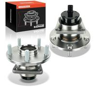 Frankberg 2x Cojinete de rueda Trasera Izquierda Derecha Rueda con brida diámetro 140 con ABS Carcasa del sensor Compatible con C.o.r.o.l.l.a Verso R1 ZER ZZE12 Verso E12 424500F010