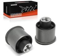 Frankberg 2x Cojinete del brazo transversal Casquillos de cojinete Trasero izquierdo derecho Compatible con Golf IV 1J1 Polo 6C1 6R1 Fabia II 542 Polo 9A 9N Ibiza IV 6J5 6P1 Fox Replace# 1J0501541C