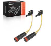 Frankberg 2x Contacto de advertencia de desgaste de pastillas de freno | Compatible con: Clase S V222 W222 X222, Chasis/plataforma plana Clase E VF211, Clase M W166, CLK Cabriolet A209