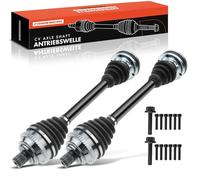 Frankberg 2x Eje motriz Eje de transmisión Caja de cambios manual con ABS Ring Eje delantero Compatible con Transporter IV Bus 70B 70C 70J 70K 7DB 7DC 7DJ 7DK 1.9L-2.8L Replace# 701407451AX