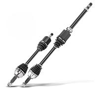 Frankberg 2x Eje motriz Eje de transmisión Caja de cambios manual Eje delantero Izquierda Derecha Compatible con Qashqai +2 I J10 JJ10E NJ10 1.5 dCi 2007-2013 Replace# 39100JD02B